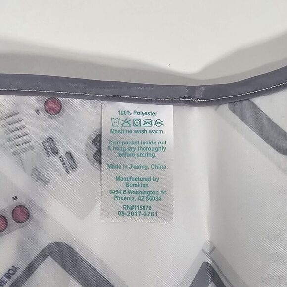 Nintendo Bumkins Baby Superbib ‎ NES Gameboy Waterproof Bibs Pack Of 2 Gamer - Picture 9 of 10